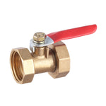 Pneumatic Hose Connector Copper Ball Valve, Inside 2-Barb 8mm, Inside 2-Barb 10mm, Inside 3-Barb 8mm, Inside and Outside 1 1/8 inch, Inside and Outside 2 1/4 inch, Inside and Outside 3 3/8 inch, Inside and Outside 4 1/2 inch, Double Inside 1 1/8 inch  ...