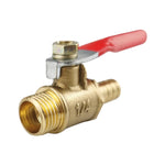 Pneumatic Hose Connector Copper Ball Valve, Inside 2-Barb 8mm, Inside 2-Barb 10mm, Inside 3-Barb 8mm, Inside and Outside 1 1/8 inch, Inside and Outside 2 1/4 inch, Inside and Outside 3 3/8 inch, Inside and Outside 4 1/2 inch, Double Inside 1 1/8 inch  ...