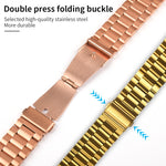 Strains Metal Watch Band, For Apple Watch Ultra 49mm / Series 8&7 45mm / SE 2&6&SE&5&4 44mm / 3&2&1 42mm, For Apple Watch Series 8&7 41mm / SE 2&6&SE&5&4 40mm / 3&2&1 38mm