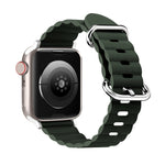 Ocean Style Leather Watch Strap, For Apple Watch Ultra 49mm / Series 8&7 45mm / SE 2&6&SE&5&4 44mm / 3&2&1 42mm, For Apple Watch Ultra 49mm / Series 8&7 45mm /, For Apple Watch Series 8&7 41mm / SE 2&6&SE&5&4 40mm / 3&2&1 38mm