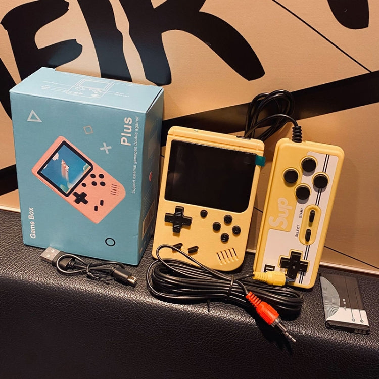 MK800 Doubles 3.0 inch Macaron Mini Handheld Game Console Built-in 800 Games, MK800-Doubles / Grey, MK800-Doubles / Blue, MK800-Doubles / Pink, MK800-Doubles / Yellow, MK800-Doubles / Green