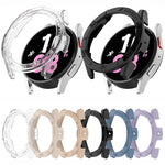 Half Coverage PC Watch Protective Case with Scale, For Samsung Galaxy Watch5 / Watch4 44 mm