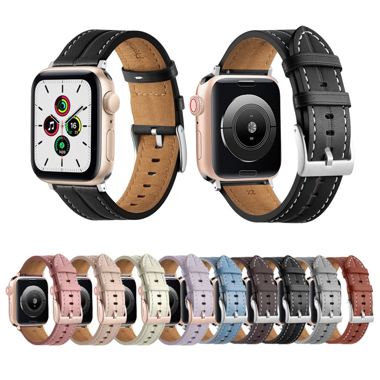 Fluted Leather Strap, For Apple Watch Ultra 49mm / Series 8&7 45mm / SE 2&6&SE&5&4 44mm / 3&2&1 42mm, For Apple Watch Ultra 49mm / Series 8&7 45mm /, For Apple Watch Series 8&7 41mm / SE 2&6&SE&5&4 40mm / 3&2&1 38mm