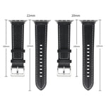 Fluted Leather Strap, For Apple Watch Ultra 49mm / Series 8&7 45mm / SE 2&6&SE&5&4 44mm / 3&2&1 42mm, For Apple Watch Ultra 49mm / Series 8&7 45mm /, For Apple Watch Series 8&7 41mm / SE 2&6&SE&5&4 40mm / 3&2&1 38mm