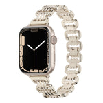 U-chain Metal Watch Band, For Apple Watch Ultra 49mm / Series 8&7 45mm / SE 2&6&SE&5&4 44mm / 3&2&1 42mm, For Apple Watch Series 8&7 41mm / SE 2&6&SE&5&4 40mm / 3&2&1 38mm