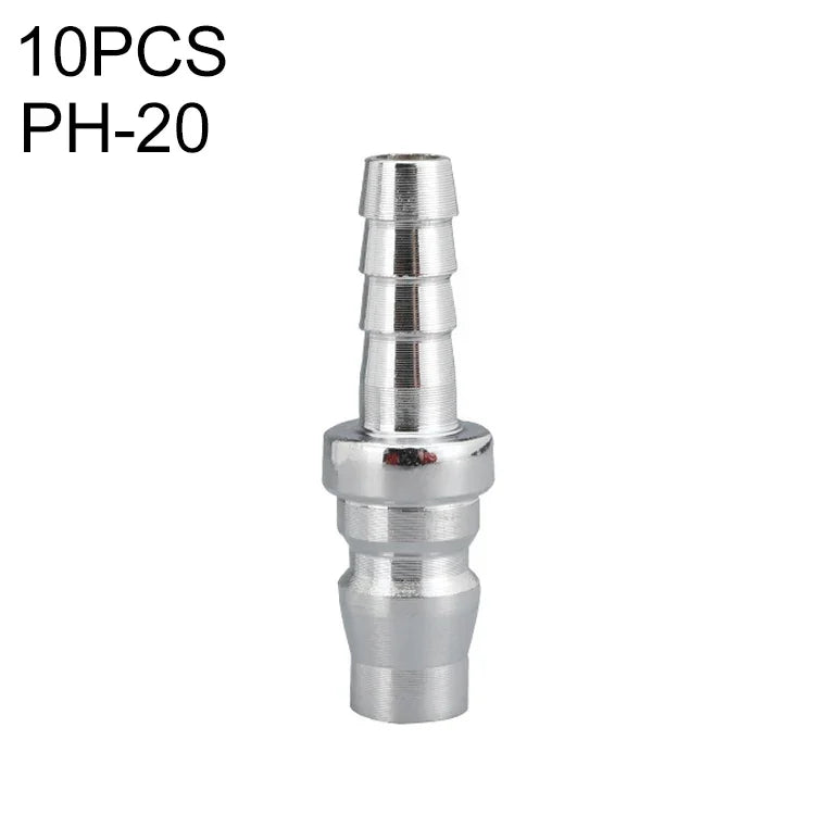 10pcs C-type Self-lock Air Tube Pneumatic Quick Fitting Connector, PF-20, PF-30, PF-40, PH-20, PH-30, PH-40, PM-20, PM-30, PM-40, PP-20, PP-30, PP-40, SF-20, SF-30, SF-40, SH-20, SH-30, SH-40, SM-20, SM-30, SM-40, SP-20, SP-30, SP-40, SF+PF-20, SF+PF-3...