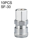 10pcs C-type Self-lock Air Tube Pneumatic Quick Fitting Connector, PF-20, PF-30, PF-40, PH-20, PH-30, PH-40, PM-20, PM-30, PM-40, PP-20, PP-30, PP-40, SF-20, SF-30, SF-40, SH-20, SH-30, SH-40, SM-20, SM-30, SM-40, SP-20, SP-30, SP-40, SF+PF-20, SF+PF-3...