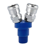 C-type Self-lock Pneumatic Components, Round Two Way, Round Two Way G1/2, Round Triplet, Round Triplet G1/2, Two Way, Triplet, 4-way, 5-way