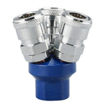 C-type Self-lock Pneumatic Components, Round Two Way, Round Two Way G1/2, Round Triplet, Round Triplet G1/2, Two Way, Triplet, 4-way, 5-way