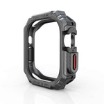 TPU + PC Carbon Fiber Shockproof Case For Apple Watch, Ultra 3 / 2 / 1 49mm