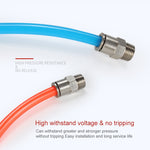 LAIZE Nickel Plated Copper Male Thread Straight Pneumatic Quick Connector, PC4-01, PC4-02, PC4-M5, PC6-01, PC6-02, PC6-03, PC6-04, PC6-M5, PC8-01, PC8-02, PC8-03, PC8-04, PC10-01, PC10-02, PC10-03, PC10-04, PC12-01, PC12-02, PC12-03, PC12-04, PC14-02  ...