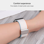 Metal Buckle Nylon Strap, For Apple Watch Series 8&7 41mm / SE 2&6&SE&5&4 40mm / 3&2&1 38mm, For Apple Watch Ultra 49mm / Series 8&7 45mm / SE 2&6&SE&5&4 44mm / 3&2&1 42mm