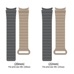 For Samsung Galaxy Watch5 Silicone Magnetic Watch Band, 20mm, 22mm