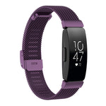 Stainless Steel Metal Mesh Wrist Strap Watch Band for Fitbit Inspire / Inspire HR / Ace 2, Size: S, Size: L