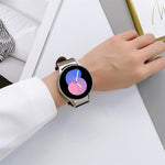 Gerilltes Uhrenarmband aus echtem Leder, für Samsung Galaxy Watch5 40 mm / 44 mm