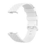 Color Buckle TPU Wrist Strap Watch Band for Fitbit Charge 4 / Charge 3 / Charge 3 SE, Size: S, Size: L