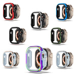 Aluminum Alloy + TPU 2 in 1 Protective Case, For Apple Watch Ultra 3 / 2 / 1 49mm, For Apple Watch  Series 9 / 8 / 7 45mm, For Apple Watch Series 6 / 5 / 4 / SE 44mm, For Apple Watch Series 9 / 8 / 7 41mm, For Apple Watch Series 6 / 5 / 4 / SE 40mm