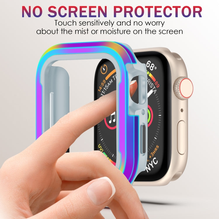 Aluminum Alloy + TPU 2 in 1 Protective Case, For Apple Watch Ultra 3 / 2 / 1 49mm, For Apple Watch  Series 9 / 8 / 7 45mm, For Apple Watch Series 6 / 5 / 4 / SE 44mm, For Apple Watch Series 9 / 8 / 7 41mm, For Apple Watch Series 6 / 5 / 4 / SE 40mm