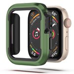 Aluminum Alloy + TPU 2 in 1 Protective Case, For Apple Watch Ultra 3 / 2 / 1 49mm, For Apple Watch  Series 9 / 8 / 7 45mm, For Apple Watch Series 6 / 5 / 4 / SE 44mm, For Apple Watch Series 9 / 8 / 7 41mm, For Apple Watch Series 6 / 5 / 4 / SE 40mm