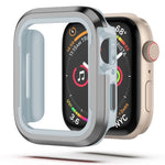 Aluminum Alloy + TPU 2 in 1 Protective Case, For Apple Watch Ultra 3 / 2 / 1 49mm, For Apple Watch  Series 9 / 8 / 7 45mm, For Apple Watch Series 6 / 5 / 4 / SE 44mm, For Apple Watch Series 9 / 8 / 7 41mm, For Apple Watch Series 6 / 5 / 4 / SE 40mm