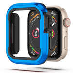 Aluminum Alloy + TPU 2 in 1 Protective Case, For Apple Watch Ultra 3 / 2 / 1 49mm, For Apple Watch  Series 9 / 8 / 7 45mm, For Apple Watch Series 6 / 5 / 4 / SE 44mm, For Apple Watch Series 9 / 8 / 7 41mm, For Apple Watch Series 6 / 5 / 4 / SE 40mm
