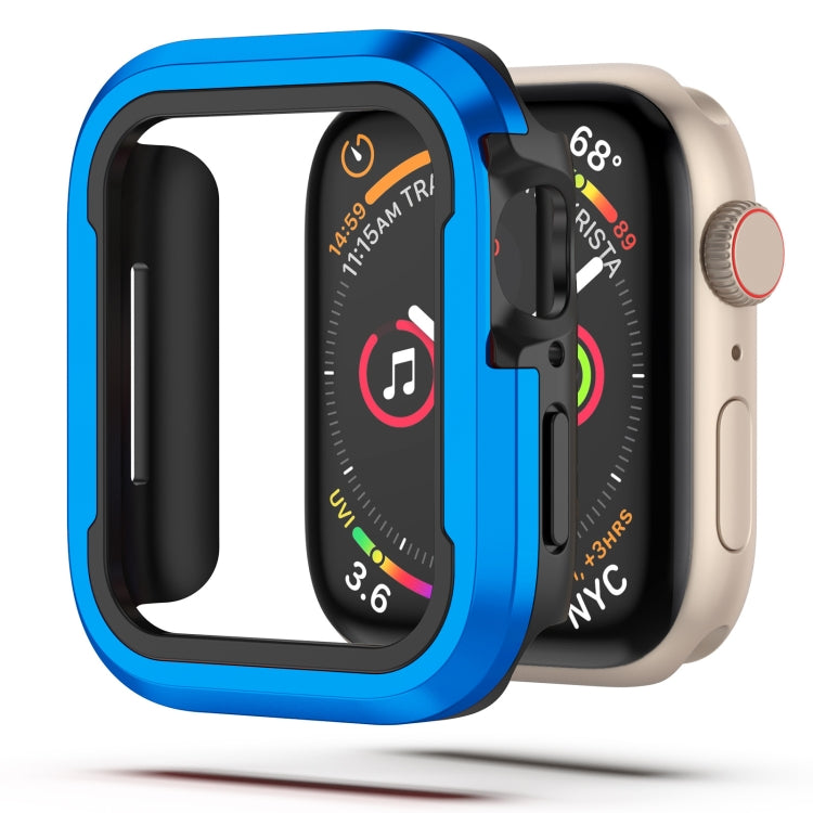 Aluminum Alloy + TPU 2 in 1 Protective Case, For Apple Watch Ultra 3 / 2 / 1 49mm, For Apple Watch  Series 9 / 8 / 7 45mm, For Apple Watch Series 6 / 5 / 4 / SE 44mm, For Apple Watch Series 9 / 8 / 7 41mm, For Apple Watch Series 6 / 5 / 4 / SE 40mm