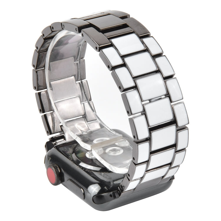 Epoxy Metal Watchband, For Apple Watc 5 & 4 44mm / 3 & 2 & 1 42mm