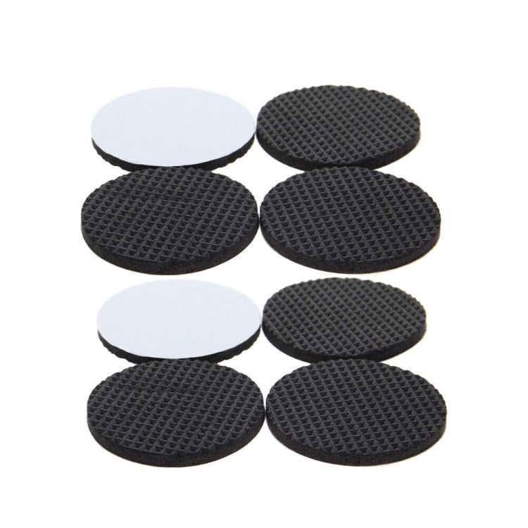 40 in 1 38mm Round Plaid EVA Table Sofa Slip-proof Noise-reducing Foot Pads, 38mm