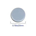 16 in 1 20mm Round Table Chairs Non-slip Foot Mat, 16 in 1 20mm