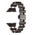 Hollow Stainless Steel Watch Band, For Apple Watch Ultra 49mm / Series 8&7 45mm, For Apple Watch Series 8&7 41mm / SE 2&6&SE&5&4 40mm