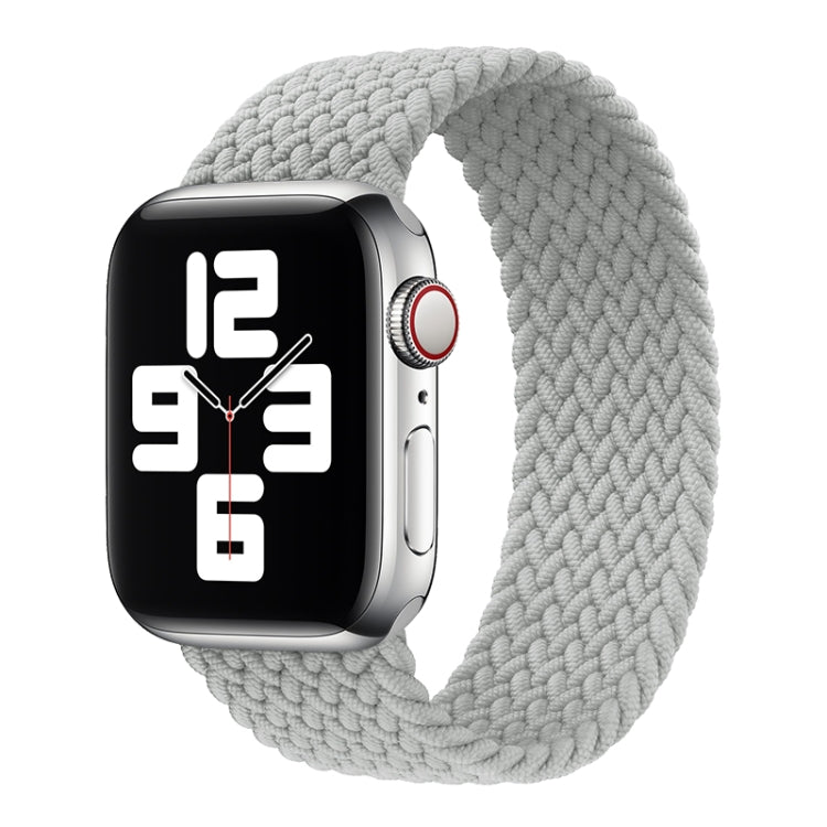 Nylon Single-turn Braided Watch Band For Apple Watch Series 8&7 41mm / SE 2&6&SE&5&4 40mm / 3&2&1 38mm, For Apple Watch Series 8&7 41mm,135mm, For Apple Watch Series 8&7 41mm, 135mm