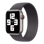 Nylon Single-turn Braided Watch Band For Apple Watch Series 8&7 41mm / SE 2&6&SE&5&4 40mm / 3&2&1 38mm, For Apple Watch Series 8&7 41mm,135mm, For Apple Watch Series 8&7 41mm, 135mm