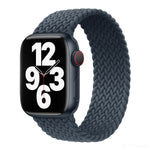 Nylon Single-turn Braided Watch Band For Apple Watch Series 8&7 41mm / SE 2&6&SE&5&4 40mm / 3&2&1 38mm, For Apple Watch Series 8&7 41mm,145mm, For Apple Watch Series 8&7 41mm, 145mm
