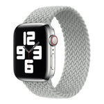 Nylon Single-turn Braided Watch Band For Apple Watch Series 8&7 41mm / SE 2&6&SE&5&4 40mm / 3&2&1 38mm, For Apple Watch Series 8&7 41mm,145mm, For Apple Watch Series 8&7 41mm, 145mm