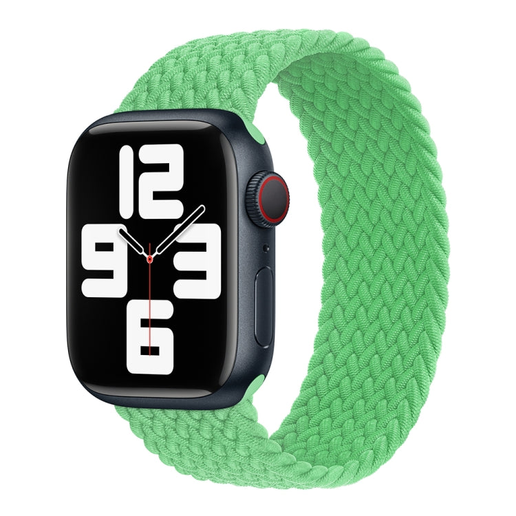 Nylon Single-turn Braided Watch Band For Apple Watch Series 8&7 41mm / SE 2&6&SE&5&4 40mm / 3&2&1 38mm, For Apple Watch Series 8&7 41mm,145mm, For Apple Watch Series 8&7 41mm, 145mm