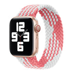 Nylon Single-turn Braided Watch Band For Apple Watch Series 8&7 41mm / SE 2&6&SE&5&4 40mm / 3&2&1 38mm, For Apple Watch Series 8&7 41mm,155mm, For Apple Watch Series 8&7 41mm, 155mm