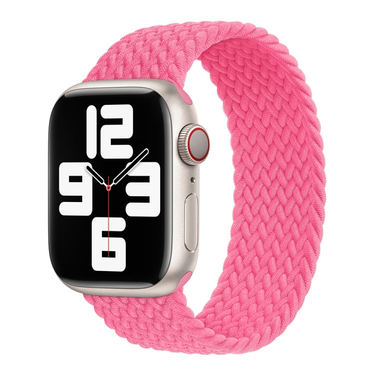 Nylon Single-turn Braided Watch Band For Apple Watch Series 8&7 41mm / SE 2&6&SE&5&4 40mm / 3&2&1 38mm, For Apple Watch Series 8&7 41mm,155mm, For Apple Watch Series 8&7 41mm, 155mm