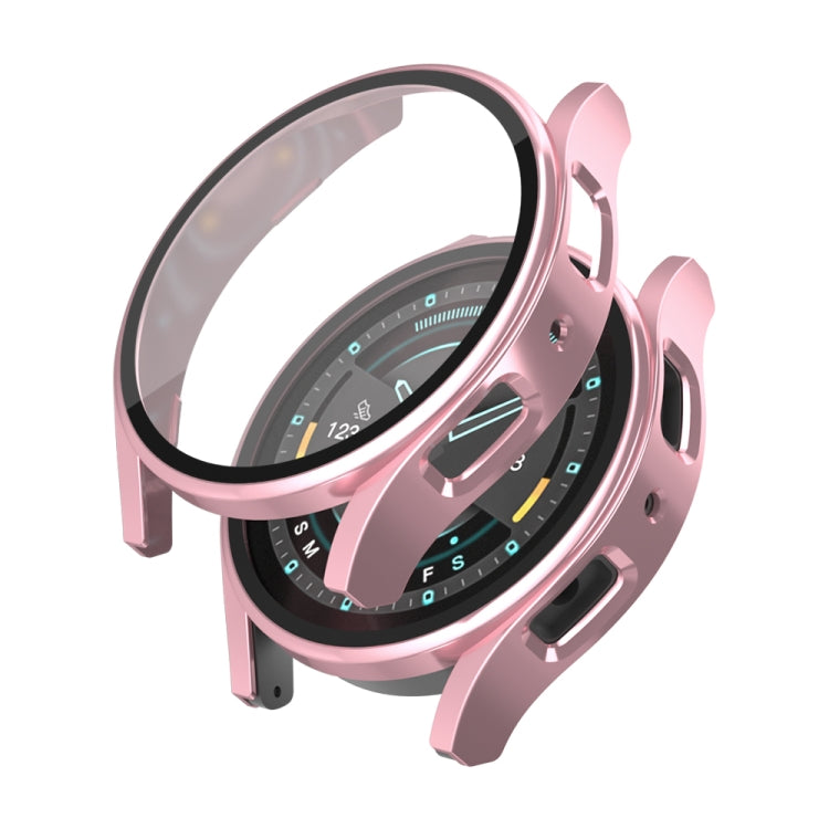 Frosted PC + Tempered Film Integrated Watch Protective Case, For Samsung Galaxy Watch 5 40mm