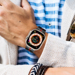 Steel Watch Band, For Apple Watch Series 8&7 41mm / SE 2&6&SE&5&4 40mm / 3&2&1 38mm, For Apple Watch Ultra 49mm / Series 8&7 45mm / SE 2&6&SE&5&4 44mm / 3&2&1 42mm