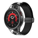 Magnetisches, bedrucktes Silikon-Uhrenarmband für Samsung Galaxy Watch5