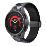 Magnetisches, bedrucktes Silikon-Uhrenarmband für Samsung Galaxy Watch5