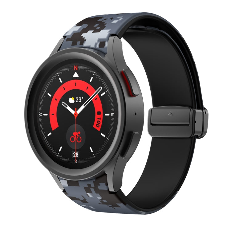 Magnetisches, bedrucktes Silikon-Uhrenarmband für Samsung Galaxy Watch5