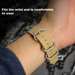 Woven Nylon Steel Buckle Watch Band, For Google Pixel Watch 4 / 3 / 2 / 1 41mm
