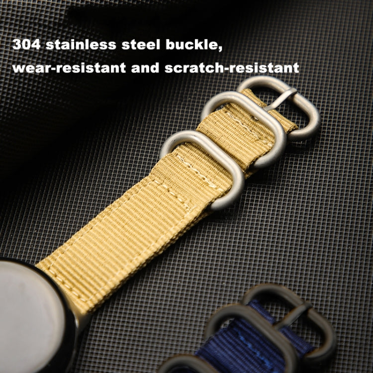 Woven Nylon Steel Buckle Watch Band, For Google Pixel Watch 4 / 3 / 2 / 1 41mm