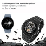 Solid Color Silicone Watch Band, For Samsung Galaxy Watch5 40mm, For Samsung Galaxy Watch5 44mm