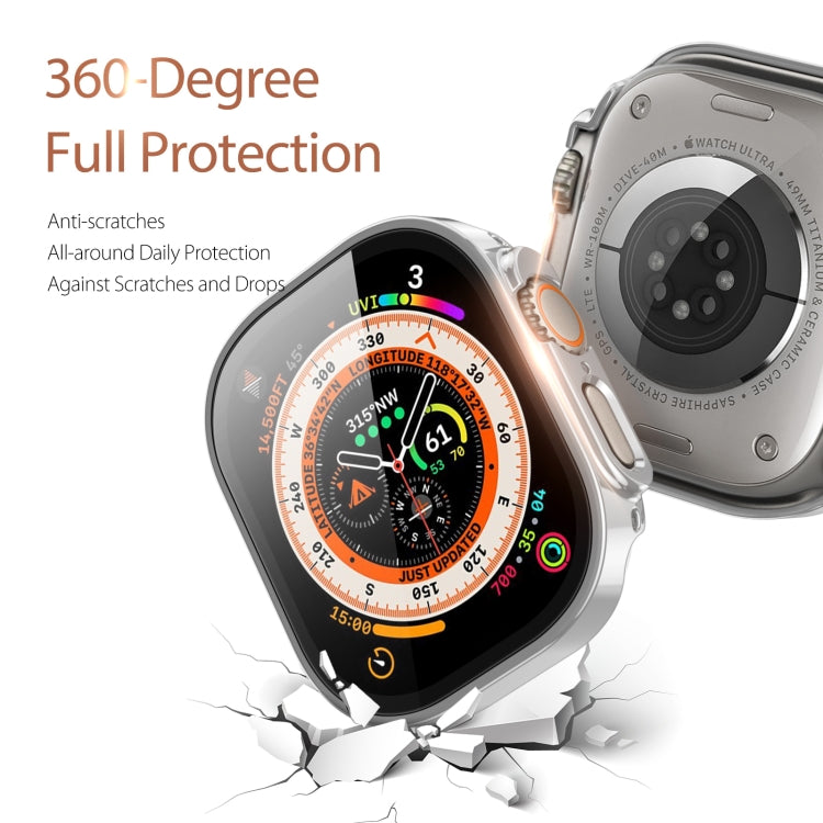 DUX DUCIS Electroplated PC Watch Case, For Apple Watch Ultra 3 / 2 / 1 49mm PC Case