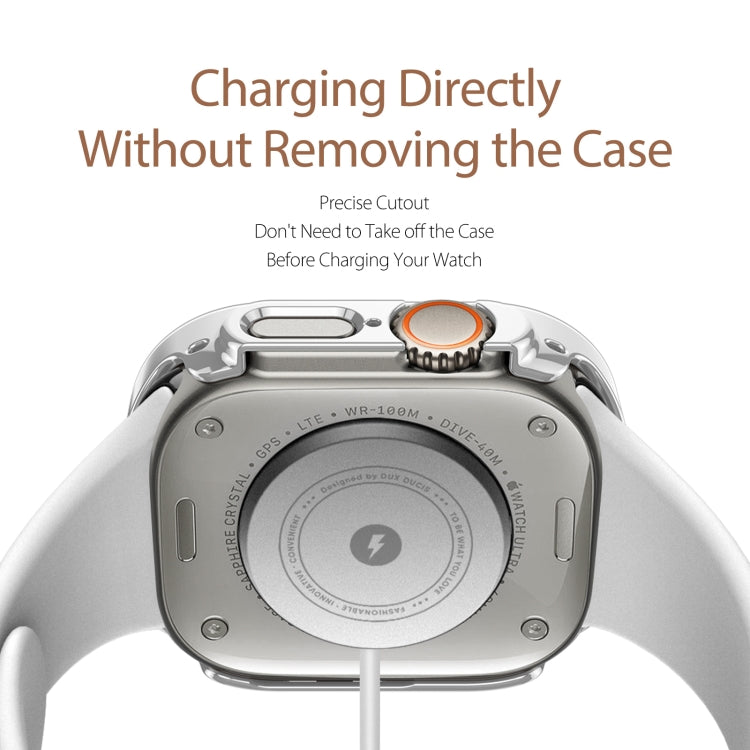 DUX DUCIS Electroplated PC Watch Case, For Apple Watch Ultra 3 / 2 / 1 49mm PC Case