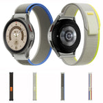 Nylon-Armband mit Schlaufen, für Samsung Galaxy Watch4 / 5 / 5 Pro