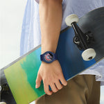 PC + Tempered Film Fuel Injection Watch Protective Case, For Samsung Galaxy Watch5 Pro 45mm