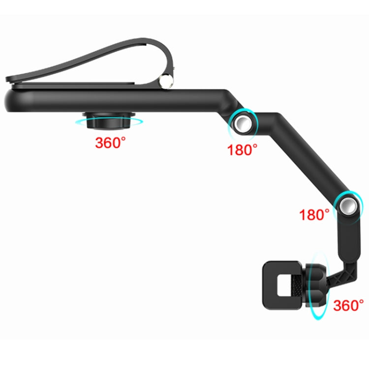 Multifunctional Car Sun Visor Rear Seat Mobile Phone Holder, Z001 (Green), Z001 (Grey)